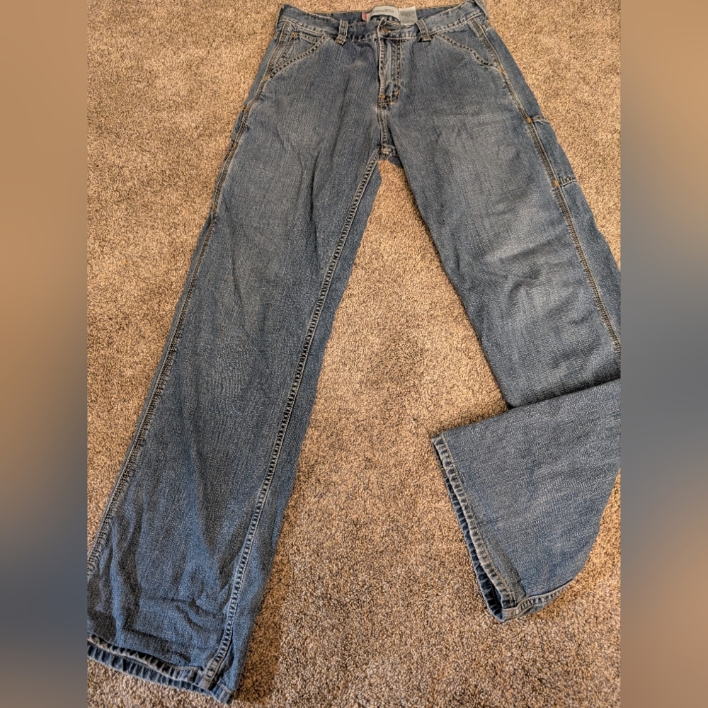 🌼 Levi's Men's Bootcut Carpenter Jeans EUC Size 30 X 34